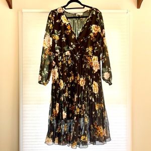 Black Floral Dress